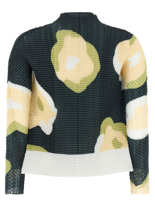 Black Polyester Cardigan