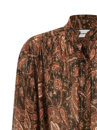 Blusa multicolor de viscosa