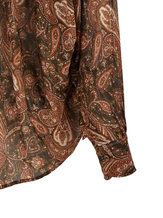 Blusa multicolor de viscosa
