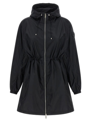 Black Polyamide Parka
