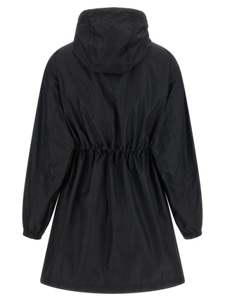 Black Polyamide Parka