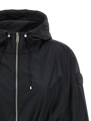 Black Polyamide Parka