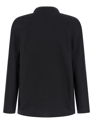 Blusa negra de algodón