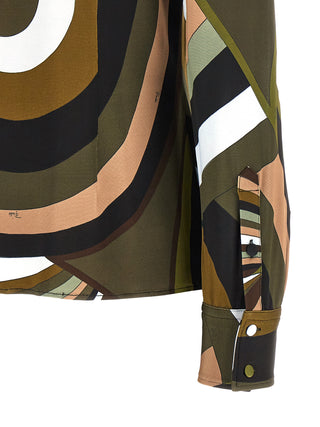 Multicolor Viscose Blouse