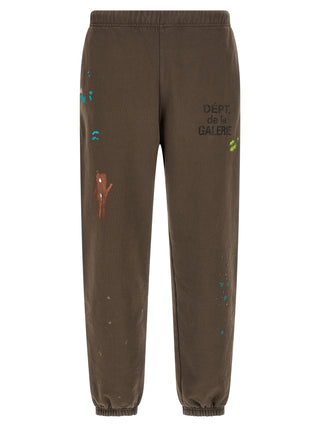 Brown Cotton Joggers (Workout Pants)