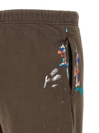 Brown Cotton Joggers (Workout Pants)