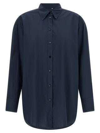Blue Cotton Blouse