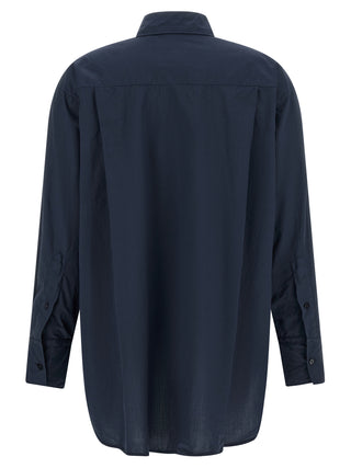 Blue Cotton Blouse