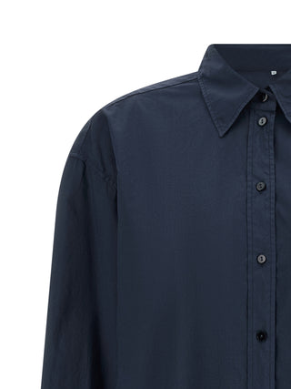 Blue Cotton Blouse