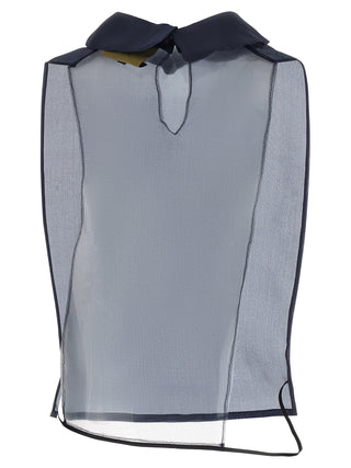 Blue Silk Shirt