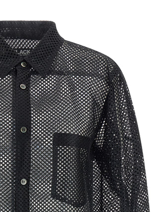 Black Polyester Blouse