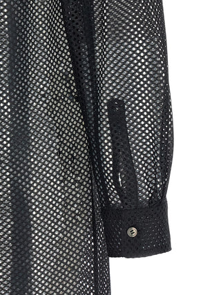 Black Polyester Blouse