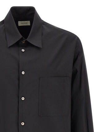 Blusa negra de algodón