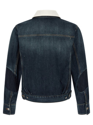 Blue Cotton Denim Jacket