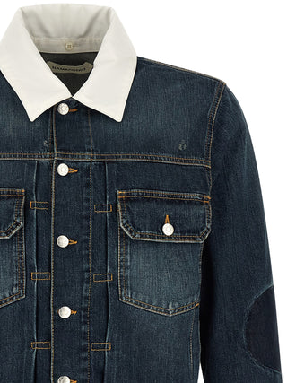 Blue Cotton Denim Jacket