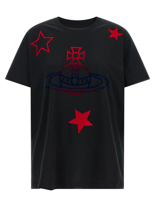 Black Cotton T-Shirt