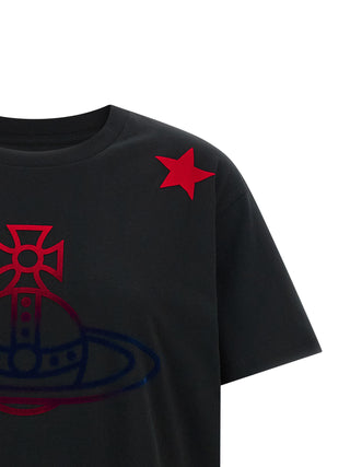 Black Cotton T-Shirt