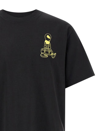 Black Cotton T-Shirt