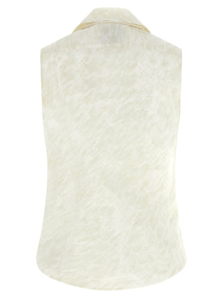 Beige Cotton Blouse