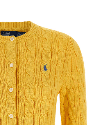 Bicolor Cotton Cardigan