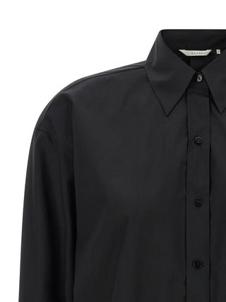 Black Cotton Blouse