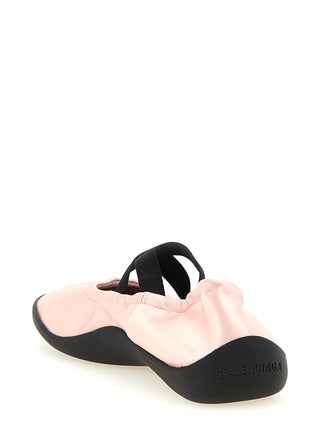 Multicolor Polyester Ballet Flats