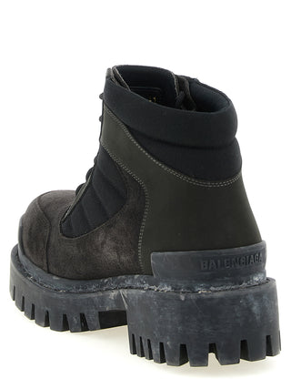 Brown Calfskin Ankle Boots