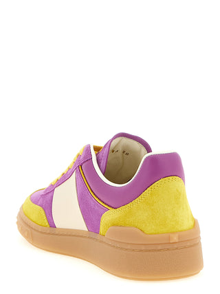 Multicolor Calfskin Athletic Sneakers