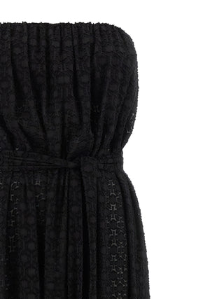 Black Silk Jumpsuit