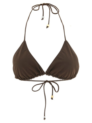 Brown Polyamide Bikini