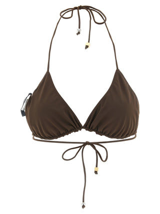 Brown Polyamide Bikini