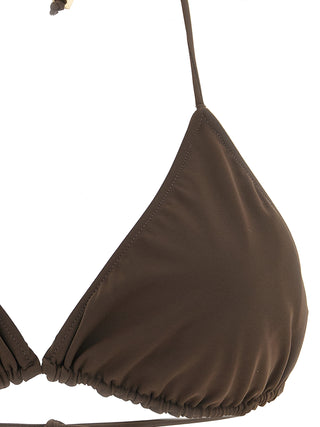 Brown Polyamide Bikini
