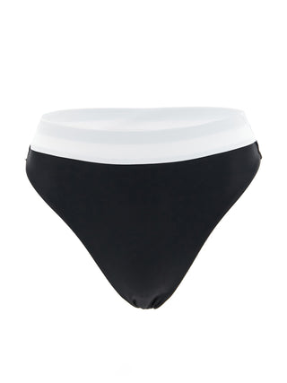 Bicolor Recycled Polyamide Swim Briefs