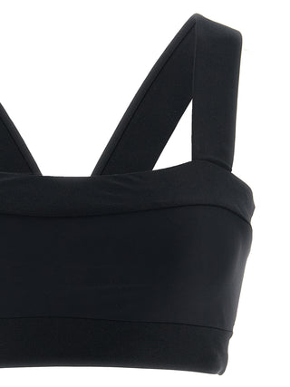 Black Recycled Polyamide Bikini