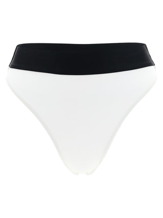 Bicolor Recycled Polyamide Swim Briefs
