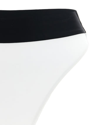 Bicolor Recycled Polyamide Swim Briefs
