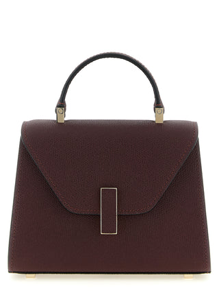 Bolso bandolera de becerro burdeos
