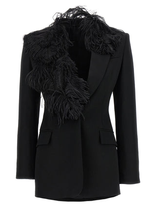 Black Virgin Wool Blazer