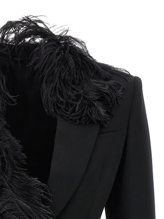 Black Virgin Wool Blazer