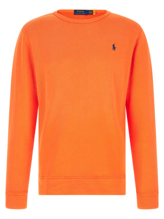 Orange Cotton Sweatshirt