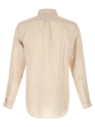 Beige Linen Blouse