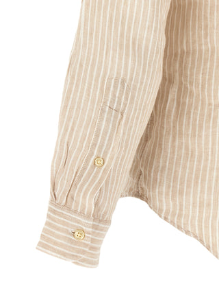 Beige Linen Blouse