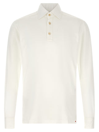 Polo de algodón blanco  