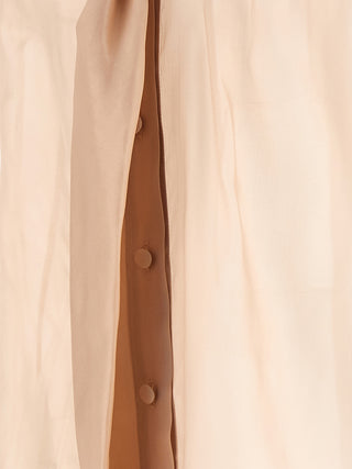 Blusa de seda multicolor