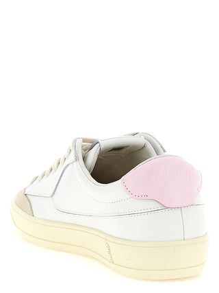 Multicolor Cowhide Low Top Sneakers