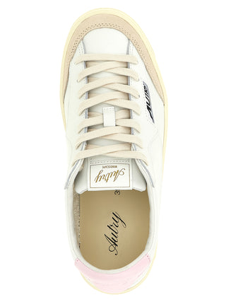 Multicolor Cowhide Low Top Sneakers