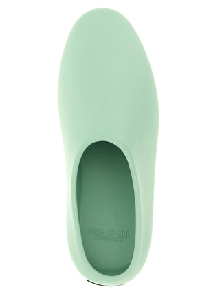 Bicolor Acetate Clogs