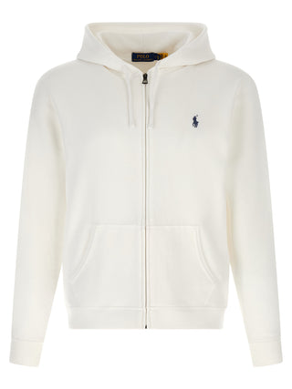 White Cotton Sweatshirt