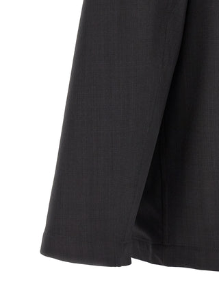 Gray Polyester Blouse