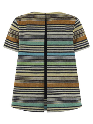 Multicolor Viscose T-Shirt